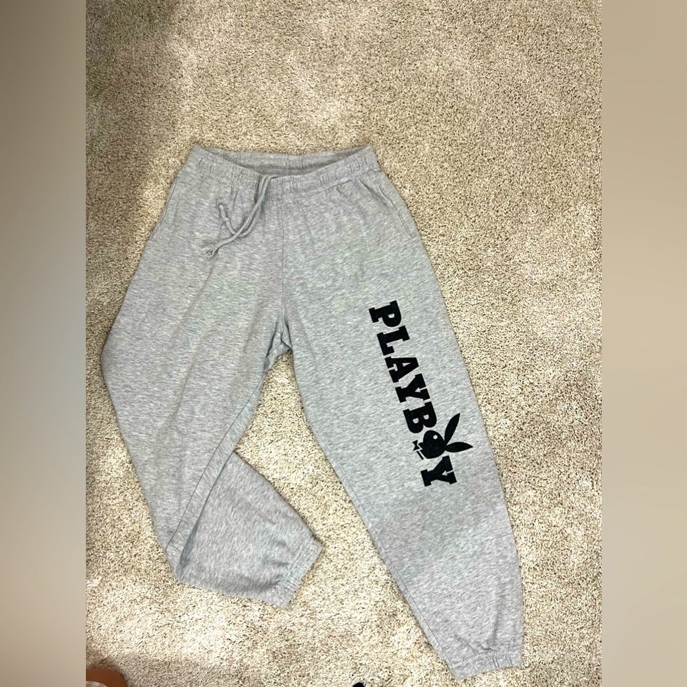 Playboy grey sweatpants
